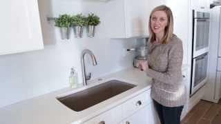 Kohler Sink amp Sensate Touchless Faucet Tour  Gimme Some Oven [upl. by Himelman]