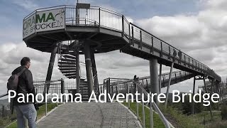 GERMANY Panorama Adventure Bridge Winterberg Sauerland [upl. by Jordans745]