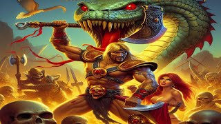 Golden Axe The Revenge of Death Adder Take control of Gilius and fight through Death Adders castle [upl. by Yemiaj]