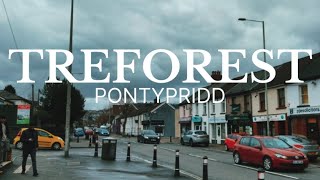 Treforest Pontypridd WALES walking tour [upl. by Ahnavas]