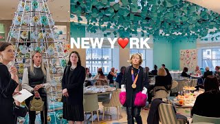 4K🇺🇸NYC Walk🗽Holidays in New York City🎄🩵Tiffany amp Co Bloomingdale’s Christmas Shop  Nov 2024 [upl. by Tem]