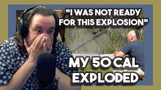 Vet Reacts to My 50 Cal Exploded By Kentucky Ballistics [upl. by Rochus]