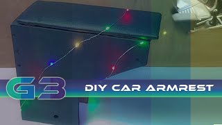 DIY Car Armrest With Storage [upl. by Annaed936]