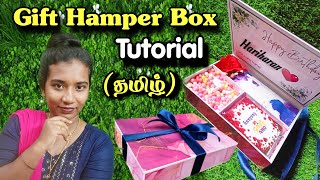 How to Make a Beautiful Gift Hamper Box at Home  StepbyStep Guide  DIY Gift Hamper Box [upl. by Phelps249]