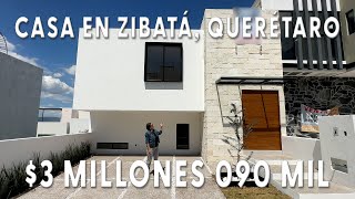 Casa en Zibatá Querétaro desde 3 millones 090 mil pesos [upl. by Emarej362]