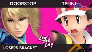 Low Tier City 2023  Losers Bracket  FEAR  Doorstop ZSS VS Tenni PT  SSBU [upl. by Ahseiyk]