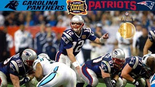 Panthers vs Patriots Super Bowl 38  NFL Vault Highlights [upl. by Arick]