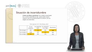 Toma de decisiones en situaciones de incertidumbre   UPV [upl. by Niltiak]