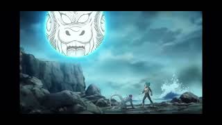 Gokus Oozaru Kamehameha funimation god scream effect  oozaru roar vocal test 3 [upl. by Nykal426]