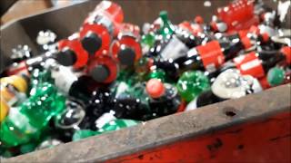 Depackaging dewatering PETbottles USA [upl. by Martguerita923]