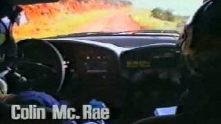 Colin McRae  Subaru Legacy RS  INCAR  Crash [upl. by Justina136]