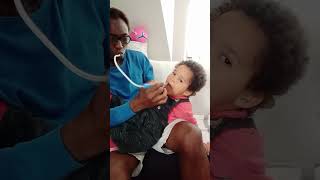 How to remove catarrh from babies nose catarrh nosefrida baby snotsucker nasalwash shortsfeed [upl. by Hunt]