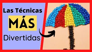 ❣ Actividades Plásticas 💕 Técnicas de Pintura para Preescolar y Primaria [upl. by Keppel549]