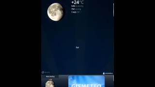 Gismeteo Weather Forecast LITE video demo [upl. by Yecram]