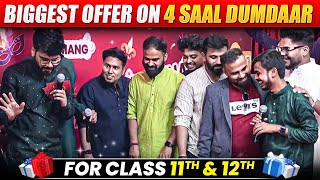 Biggest Offer for Class 11th amp 12th Students 🔥 4SaalDumdaar [upl. by Vaios]