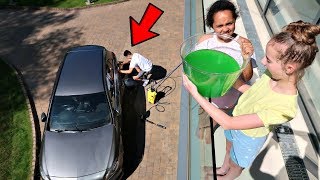 SLIME PRANK ON MY BROTHER [upl. by Eynahpets]