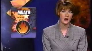 MTV News 1991 Slane Castle fire [upl. by Sesom]