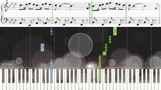 Faccetta Nera  Piano Tutorial  Sheet Music [upl. by Agnizn]