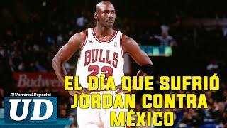 El día que Michael Jordan sufrió contra la Selección Mexicana [upl. by Rutherfurd]