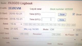 How to confirm the qso in the qrzcom logbook [upl. by Flessel]