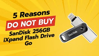 DONT Buy SanDisk 256GB iXpand Flash Drive Go Until You Watch This 🔍💔 5 Reasons [upl. by Aicnerolf]