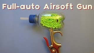 How to Make an Automatic Airsoft Gun [upl. by Nnylrac307]