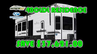 2025 RESIDENCE 40CLDL by KEYSTONE RV new DESTINATION TRAILER HITCH RV in Boyertown PA 4843007092 [upl. by Eada921]