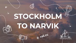 Stockholm to Narvik Night Train [upl. by Iretak]