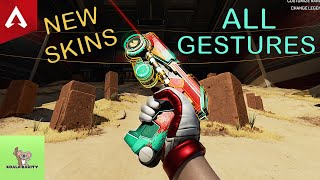 New Reactive Skin P2020 Hunters Best Friend All Gestures Apex Legends  Highlight  Sept24 [upl. by Haveman]