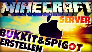 BUKKIT  SPIGOT SERVER Erstellen auf MAC  Minecraft 111 Tutorial  Craftbukkit Installation [upl. by Willamina277]