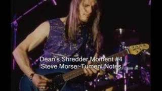 Deans Shredder Moment 4 Steve Morse Tumeni Notes [upl. by Ellerad507]