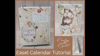 Easel Calendar Tutorial [upl. by Amick]