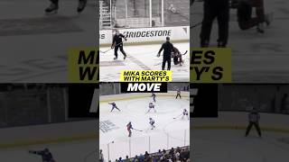 Mika Scores against Marty St Louis with his Move 👀 NHL NYR rangers hockey [upl. by Langer]