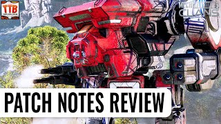 TRIALS OF WAR DLC Patch Notes Review  Mechwarrior 5 Clans [upl. by Kenley644]