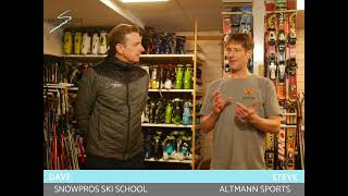 Choosing skis and ski boots for beginner intermediate and advanced skiers [upl. by Aiblis]