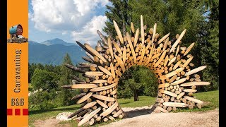 Campingurlaub in Italien TrentinoCamping Caldonazzosee Arte Sella Castell Beseno [upl. by Norma]