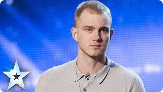 Singersongwriter Ed Drewetts second shot blows us away  Britains Got Talent 2014 [upl. by Ahsatan72]