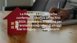 Bonus affitto 2024 per gli anziani come richiederlo requisiti [upl. by Diraj232]