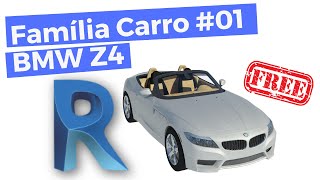 FAMÍLIAS PARA REVIT  CARRO  BMW Z4  PARTE 1 [upl. by Aroel671]