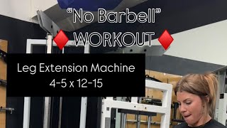 No Barbell Workout  Full Body Upper and Lower [upl. by Jung343]