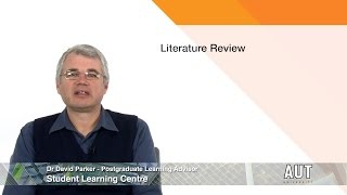 Literature Reviews for Postgraduate Students [upl. by Idzik481]