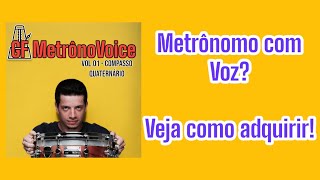 GF METRÔNOVOICE VOL01 METRÔNOMO COM VOZ  LINK NA DESCRIÇÃO PARA COMPRA [upl. by Launcelot199]