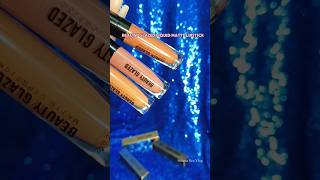 Beauty Glazed Lipstick Swatches Shade 102103110 makeup ytshorts lipstickswatches beautyglazed [upl. by Sig861]