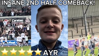 A Game Of 2 Half’s Ayr United Vs Raith Rovers Vlog [upl. by Chao]