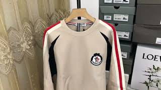 moncler crewneck Sweatshirt Review from BOOTSFY [upl. by Eanel]