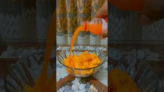 🥭Mango juice plus yogurt mango yogurt juice food sweet healthychoices drink mangorecipe [upl. by Anitsirt141]