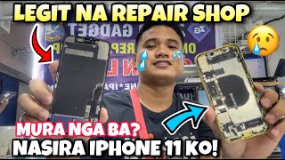 LEGIT REPAIR SHOP  NASIRA YUNG IPHONE 11 KO at MURA LANG PINAGAWA sa GREENHILLS [upl. by Idoc456]