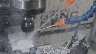 Tormach PCNC 440 Tearing up Aluminum  ASMR [upl. by Acirretal]