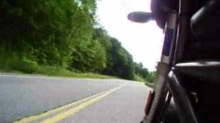 MotorcycleVermont VT 17 App Gap Rumble of An Iowan Gal [upl. by Yenttirb776]