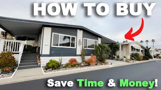 Save Time and Money How To Buy A ManufacturedMobile Home [upl. by Wilmette]